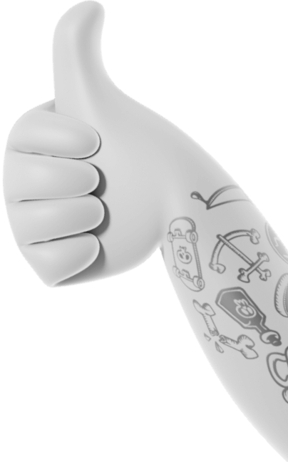 Thumb up hand