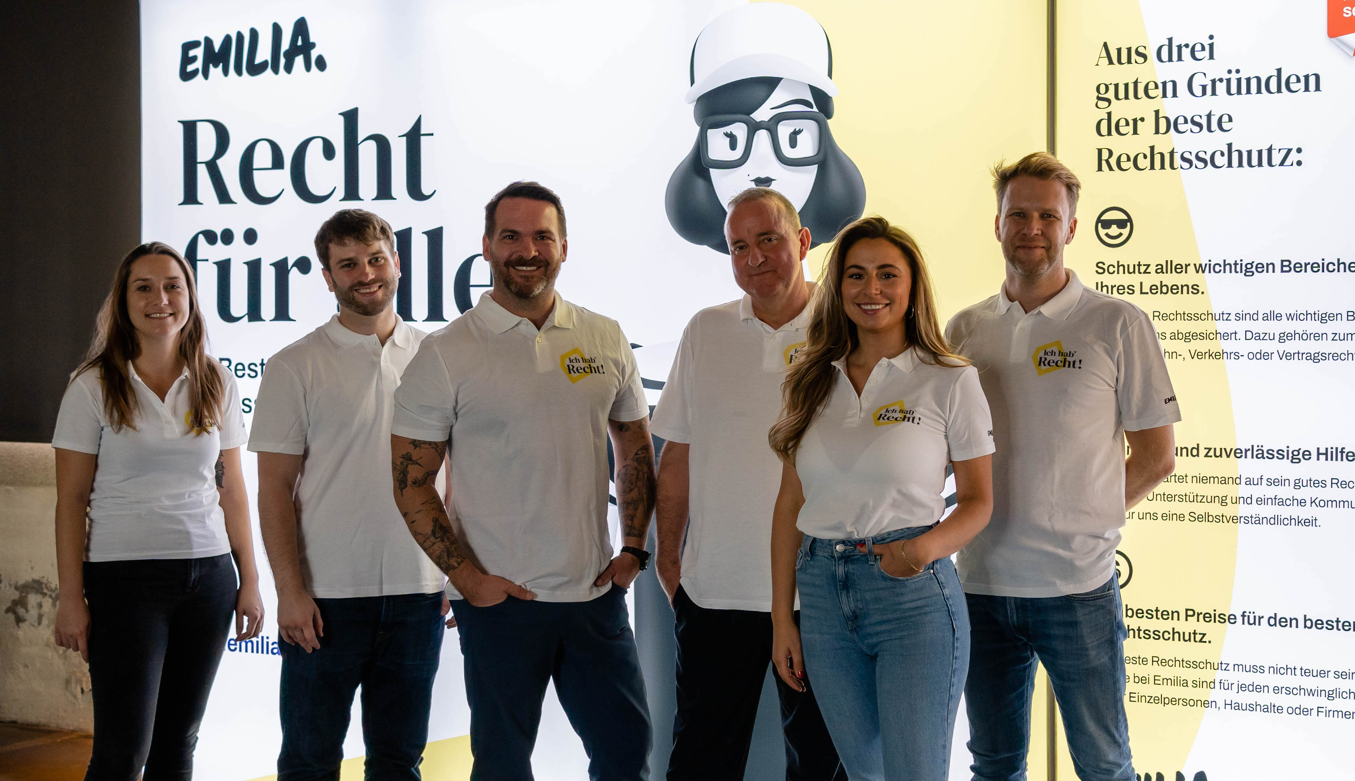 Das Team von Emilia