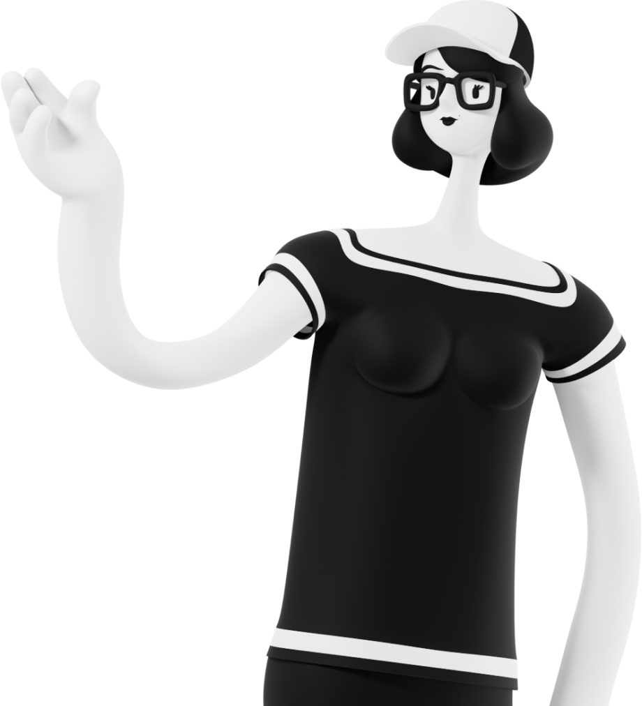 Emilia saluta con la mano